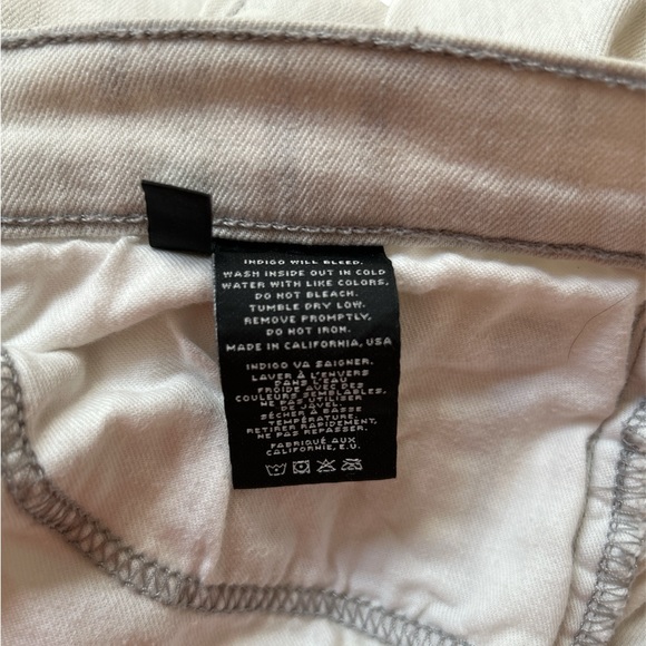 J Brand Indigo Light White was Jeans Size 31 - Picture 4 of 6